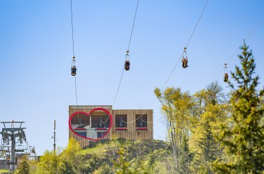 Flight with the Zipline Annaberg, © Martin Fülöp