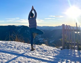 Yoga am Berg, © Anita Hasler