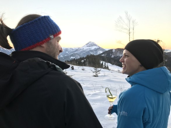 Romantischer Abend auf der Anna-Alm, © Annaberger Lifte