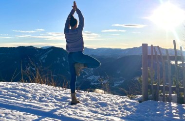 Yoga am Berg, © Anita Hasler